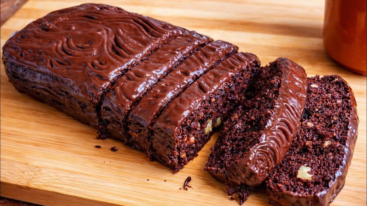 Plumcake di avena e cacao