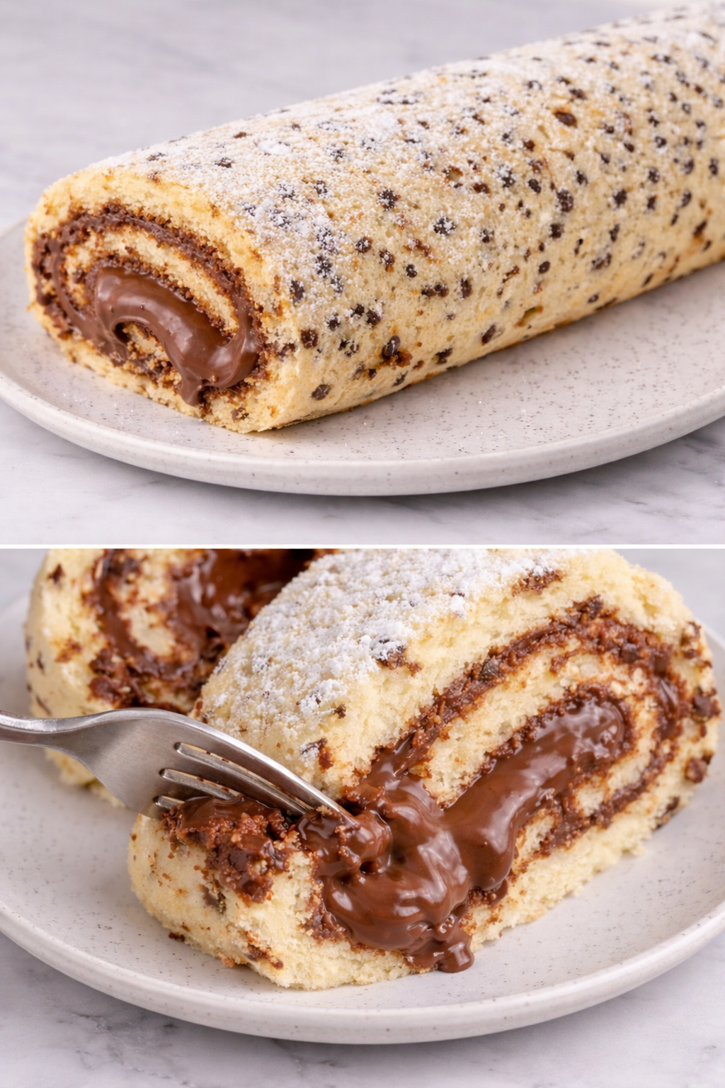 Rotolo al cioccolato