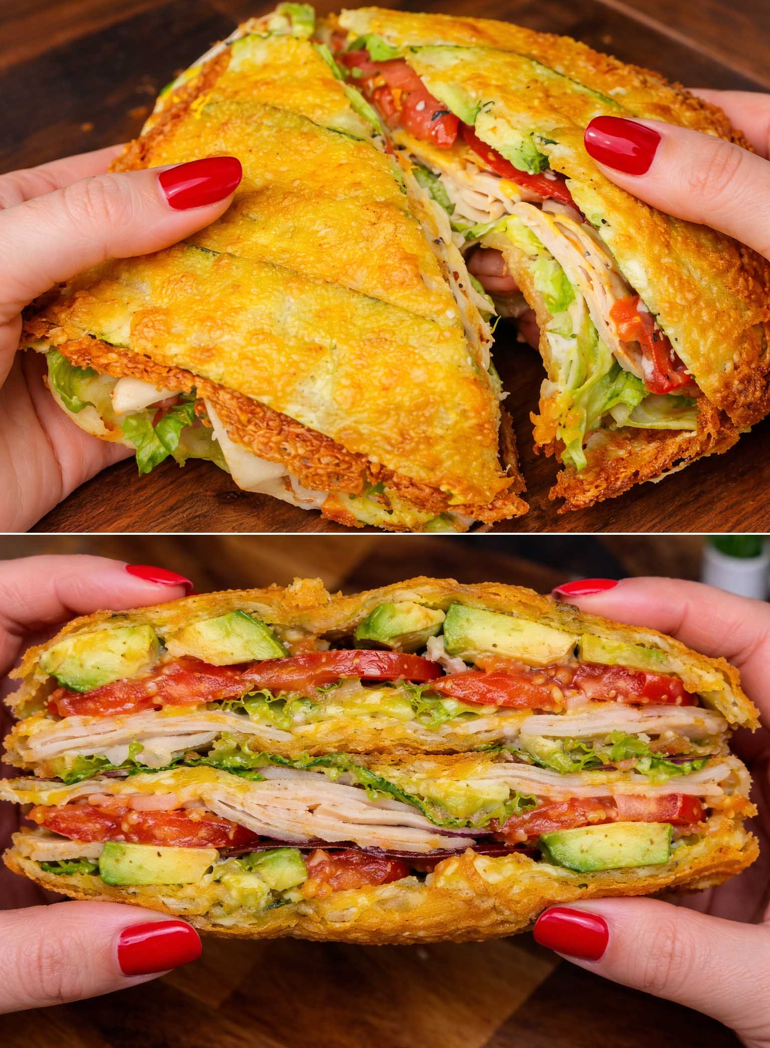 Sandwich di zucchine