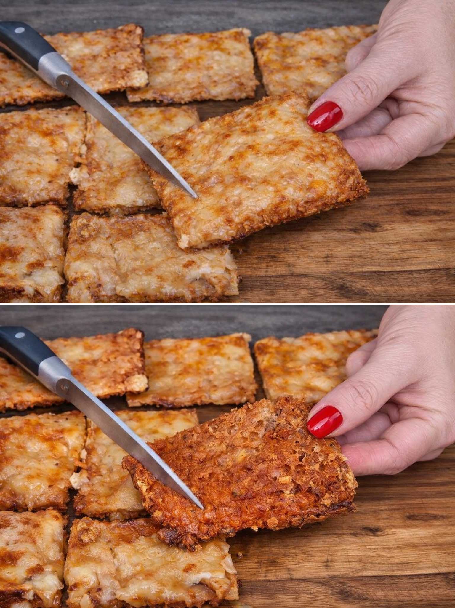 Schiacciata di riso al forno