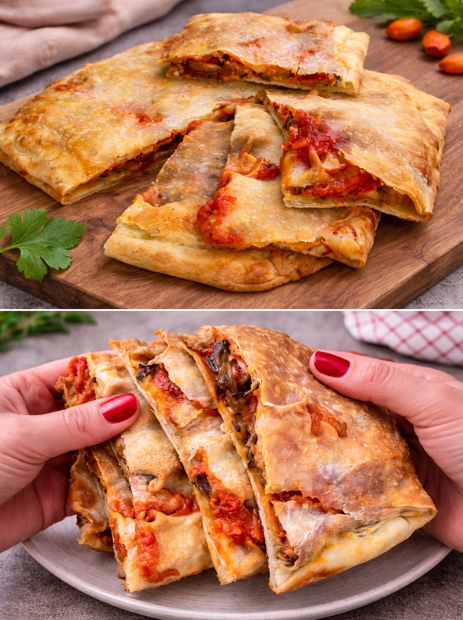 Schiacciata alla parmigiana