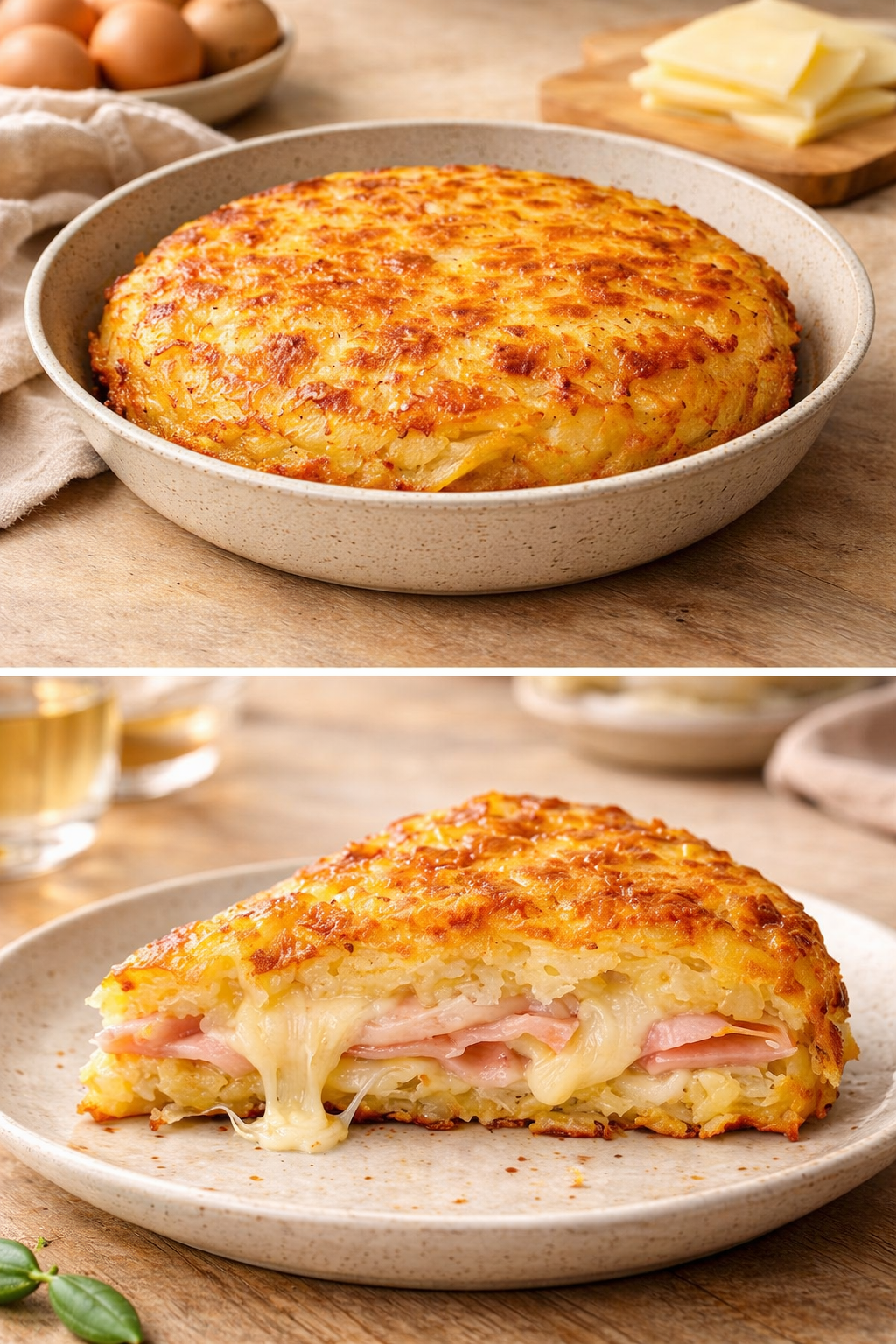Torta di patate salata