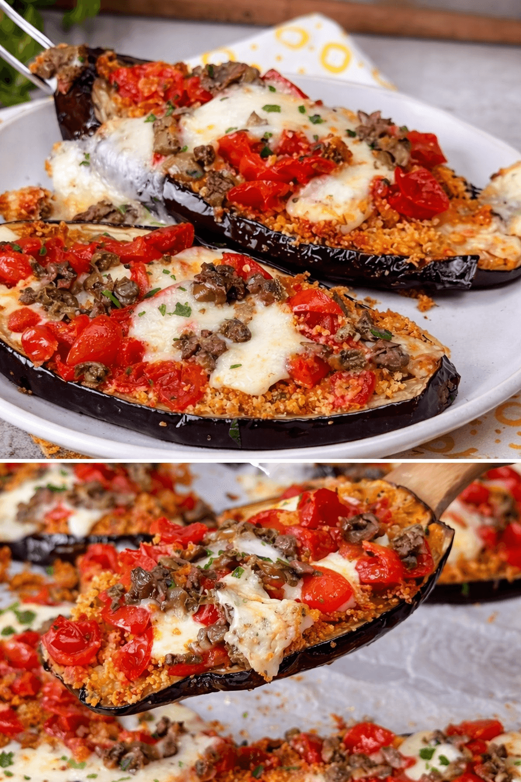 Melanzane gratinate al forno