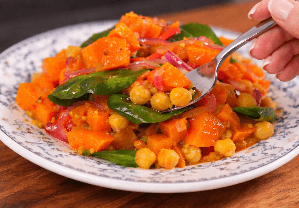 Insalata di patate e ceci
