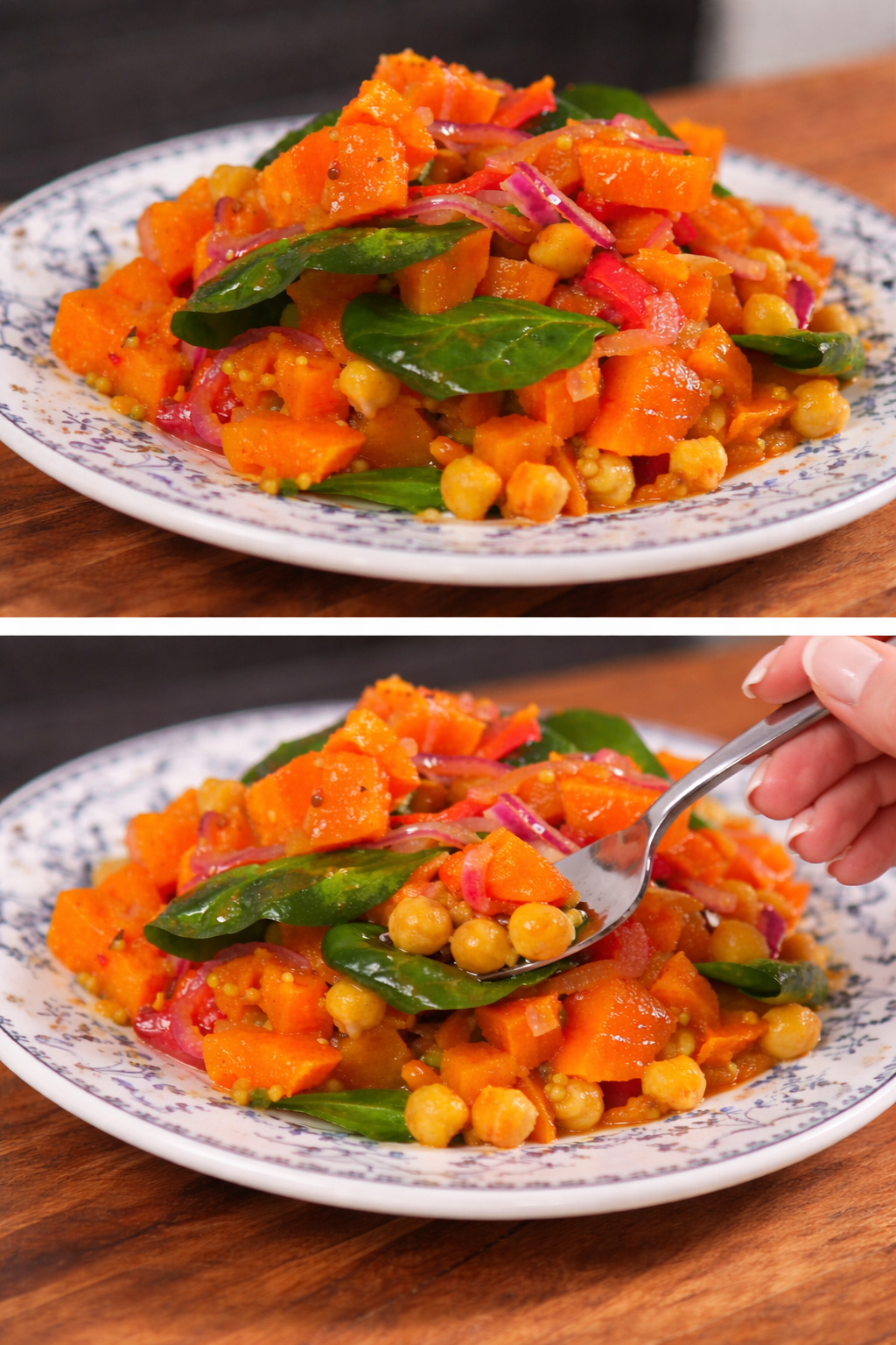 Insalata di patate e ceci