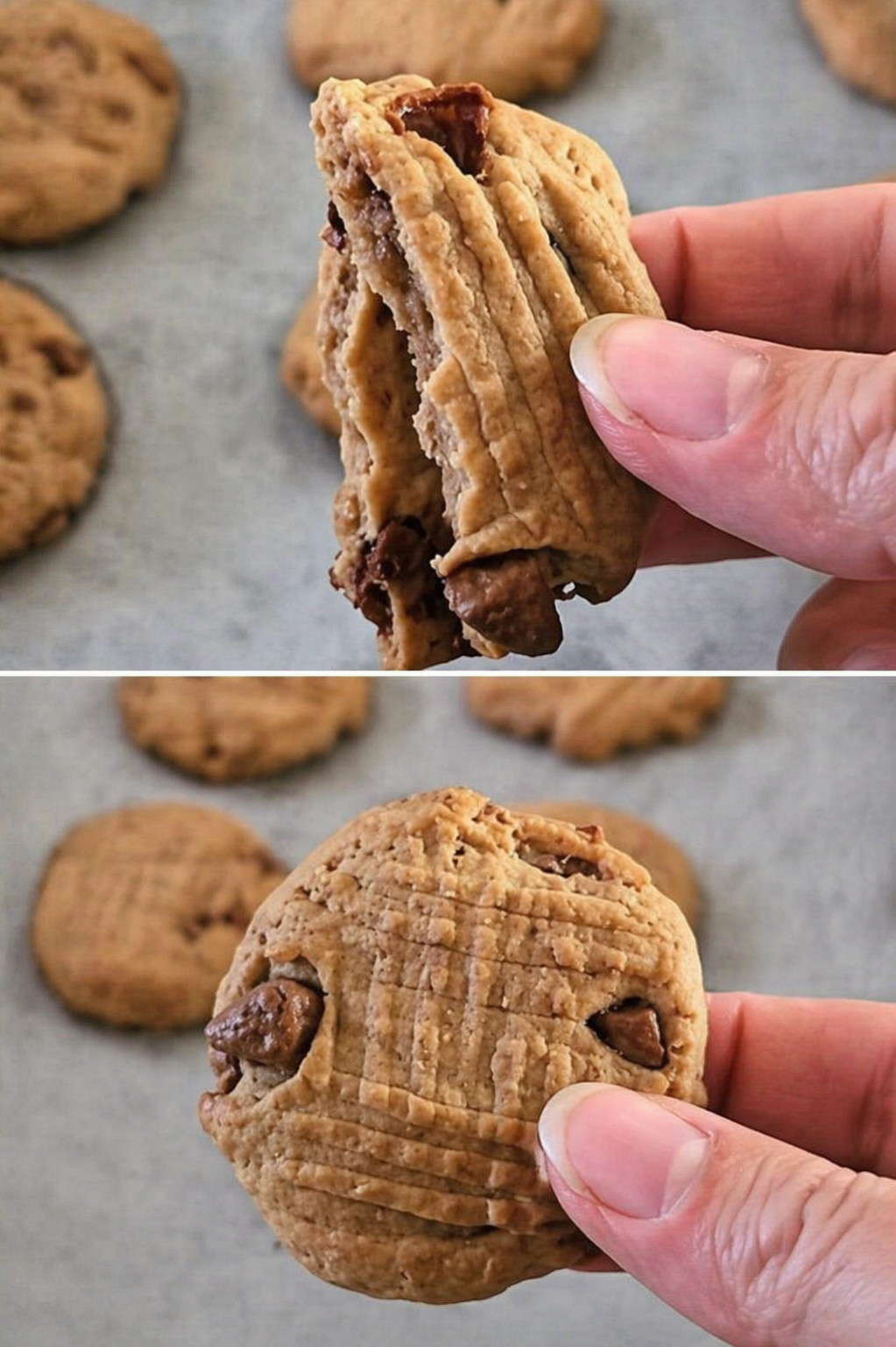 Biscotti con la cioccolata delle uova