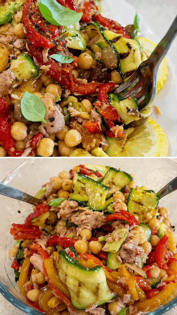 Sono 3 giorni che mangio questa insalata bella saziante e nutriente: mi sento energica, bene e sto perdendo anche peso!