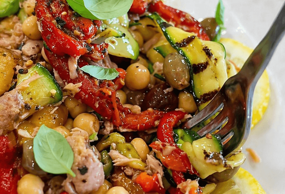 Insalata di verdure grigliate