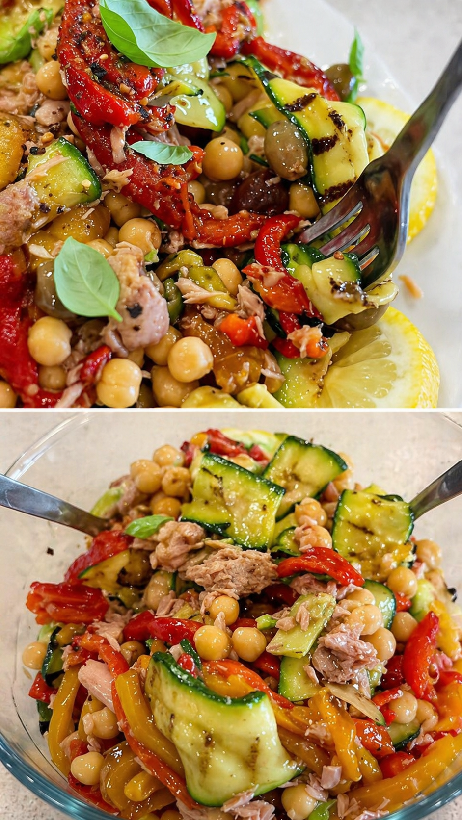 Insalata di verdure grigliate