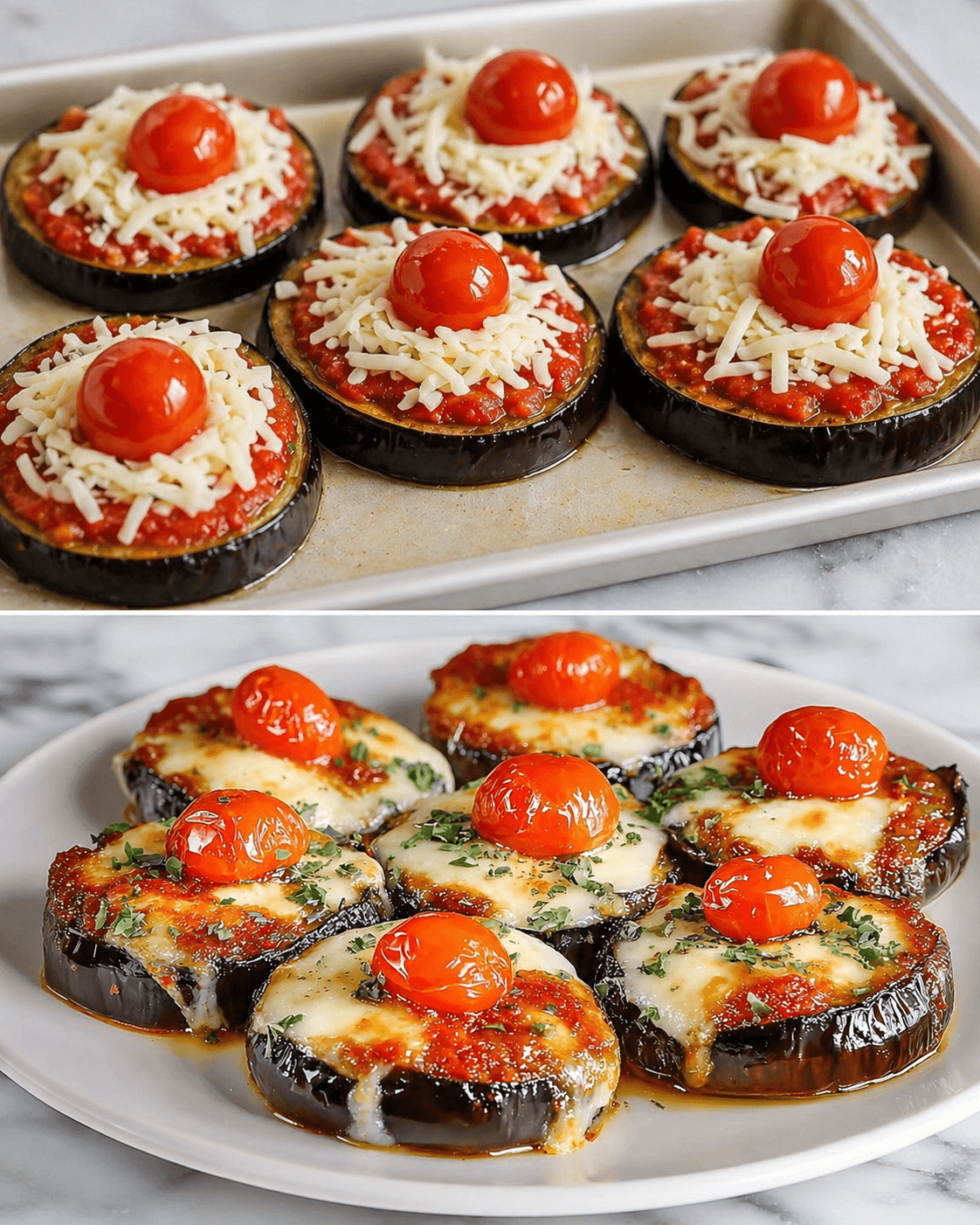 Pizzette di melanzane