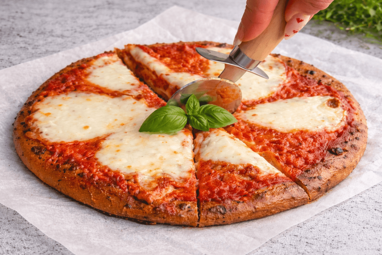 Pizza proteica