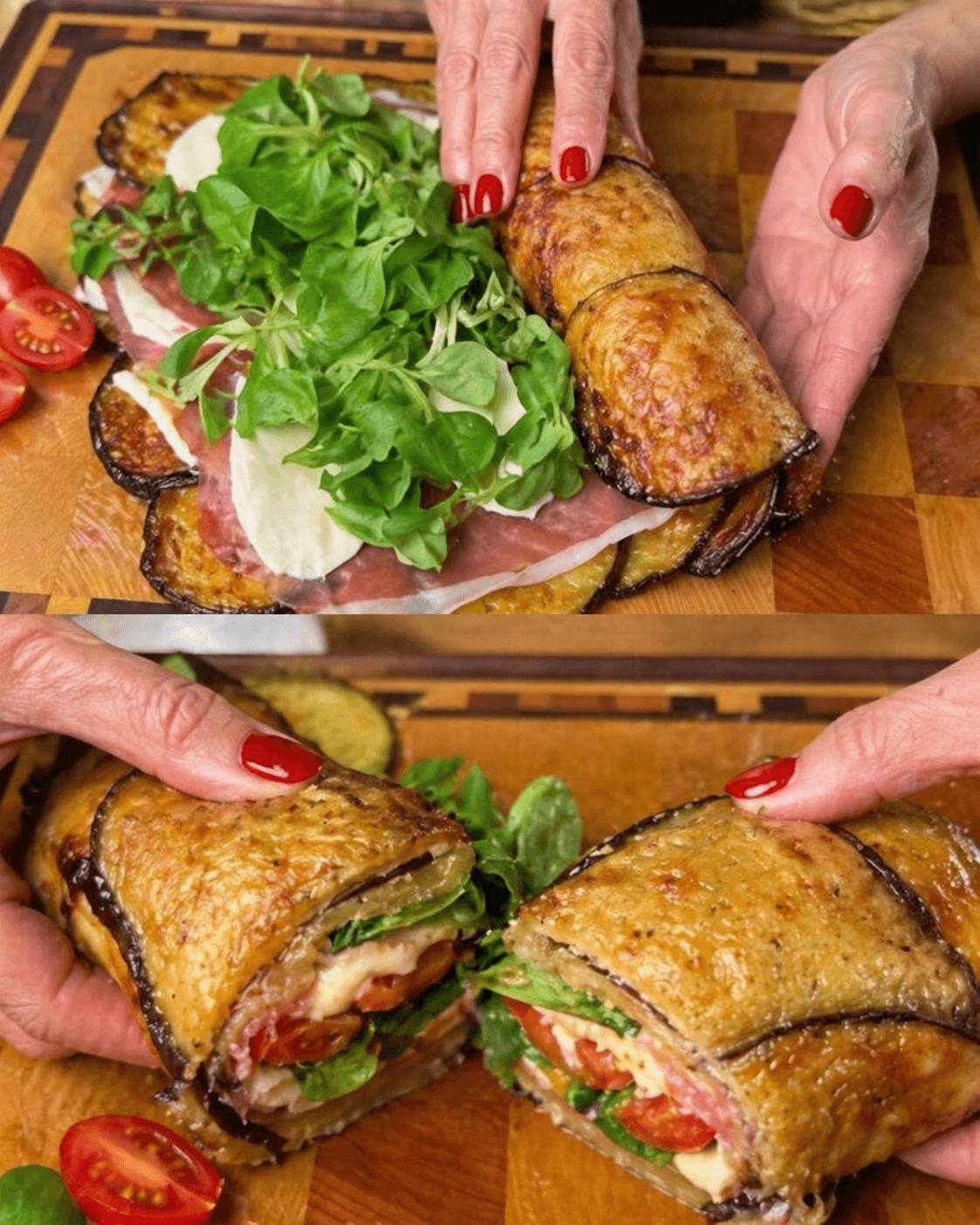 Piadina di melanzane