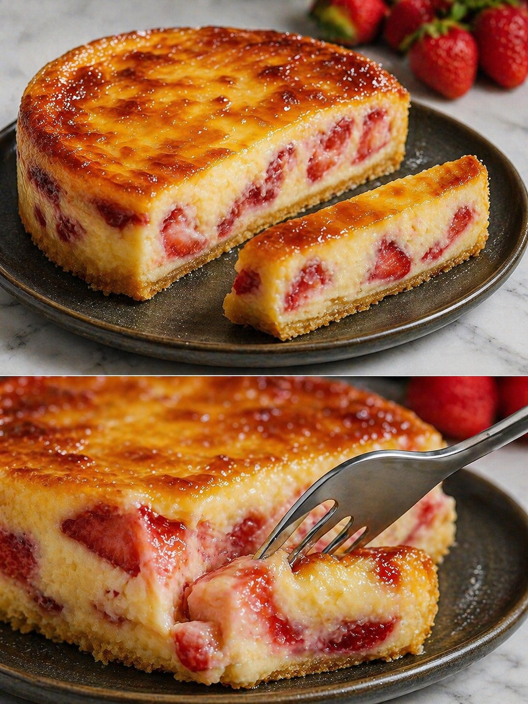 Cheesecake di fragole