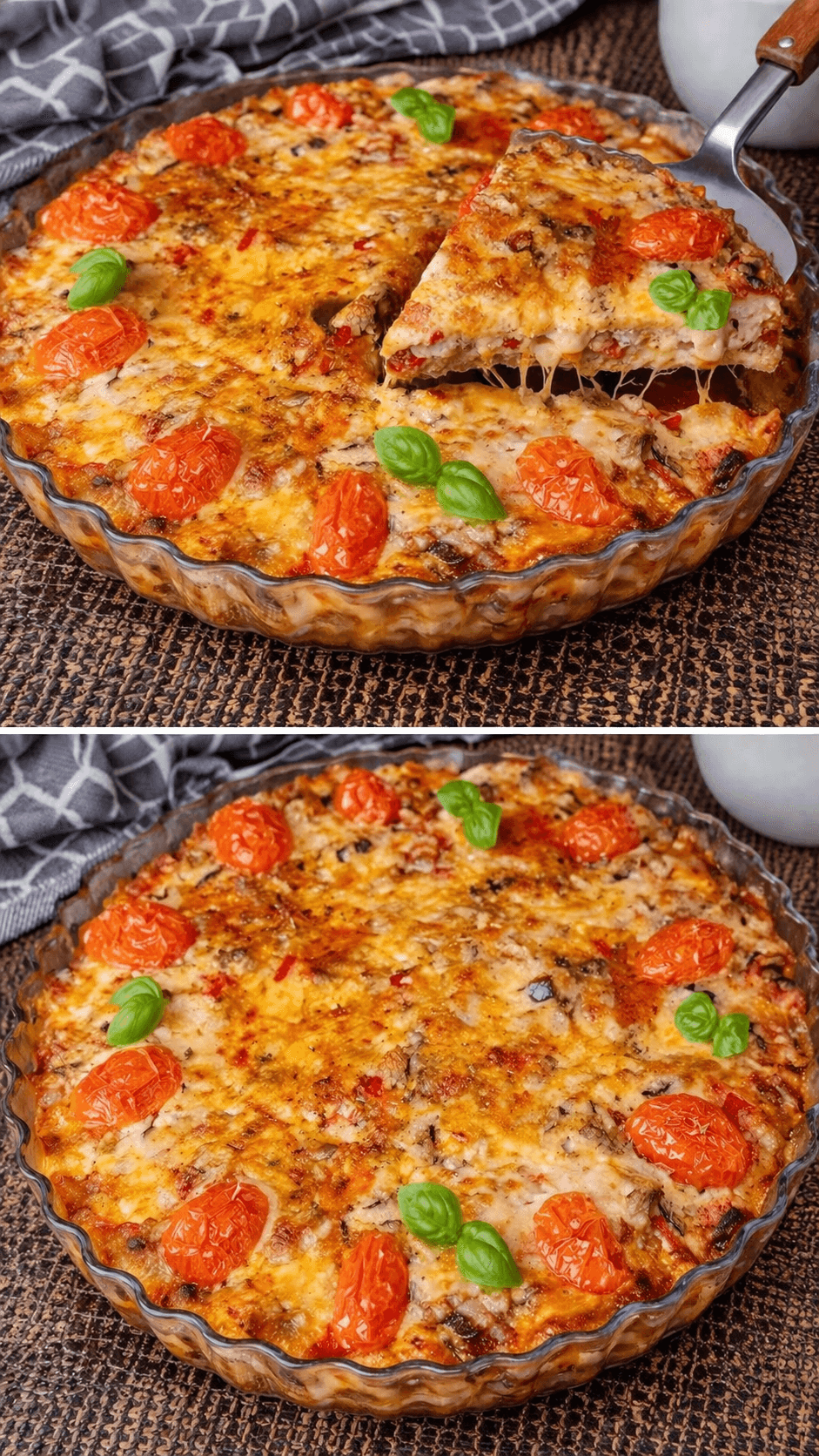 Sformato di patate e melanzane