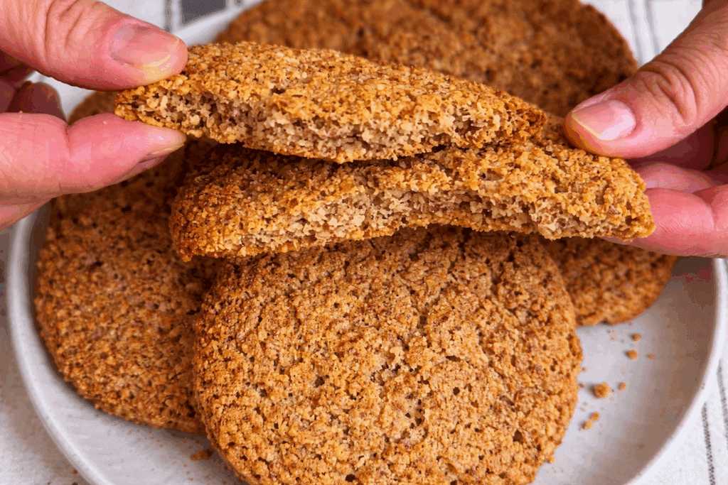 Per l’estate ho deciso di mangiare low carb, al mattino inizio con questi biscotti keto senza farina: quelli normali non mi mancano per niente!