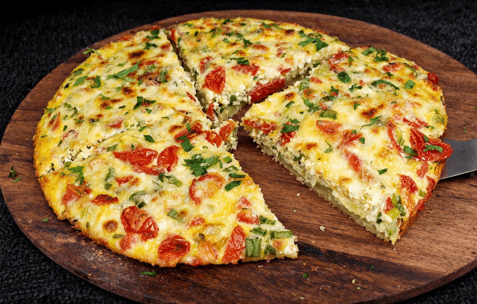 Frittata di patate e verdure
