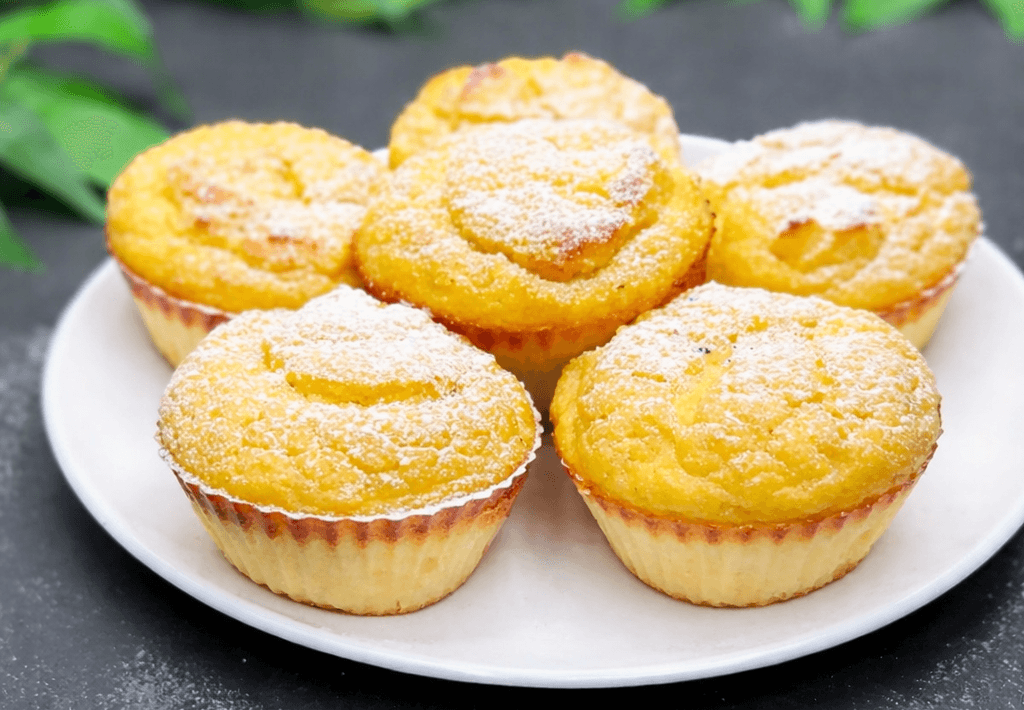 Muffin mandorle e mele