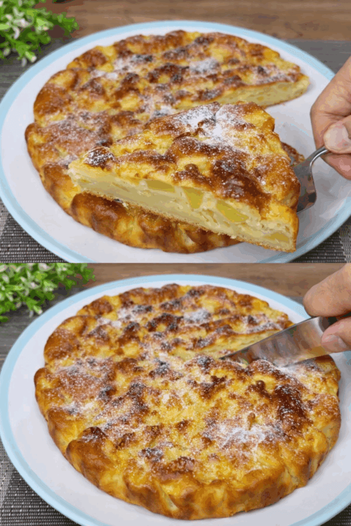 La torta di mele semplice come la preparava la mia nonna, io la faccio un po’ più leggera: ma il risultato non cambia, è buonissima lo stesso!