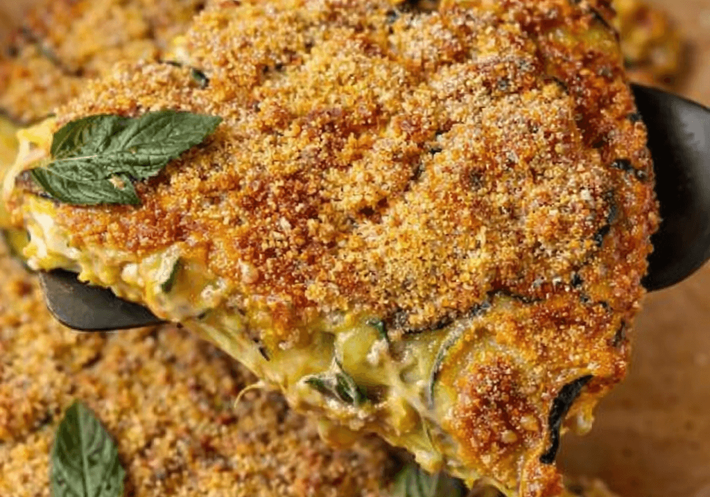 Focaccia di zucchine