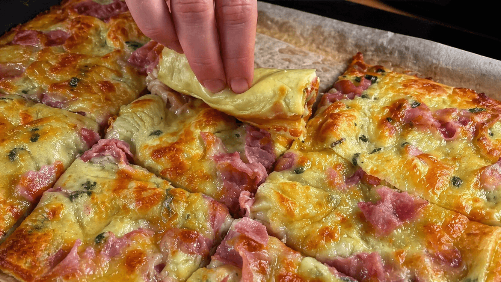 Rotolo formaggio e prosciutto