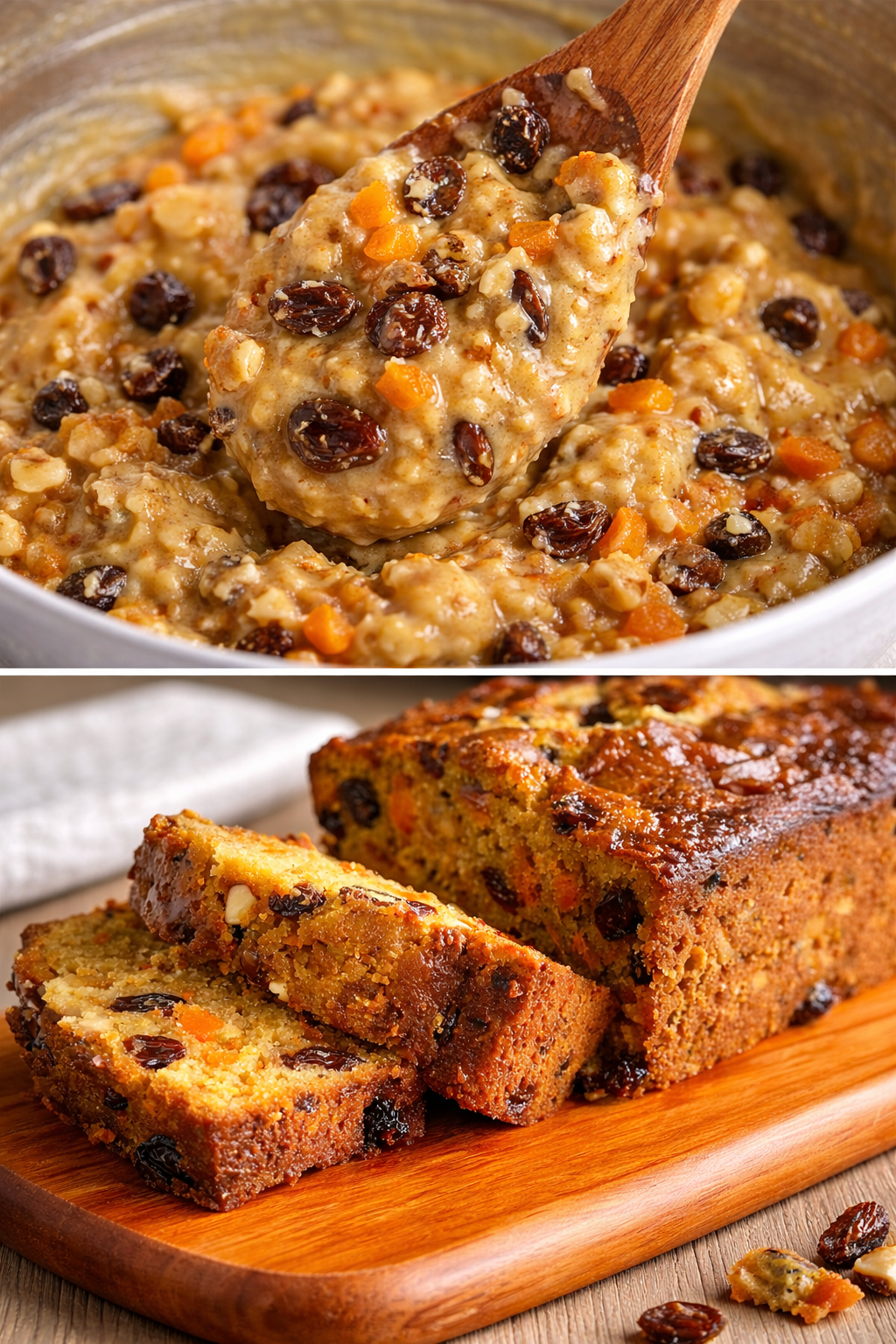 Plumcake di avena, mele e carote