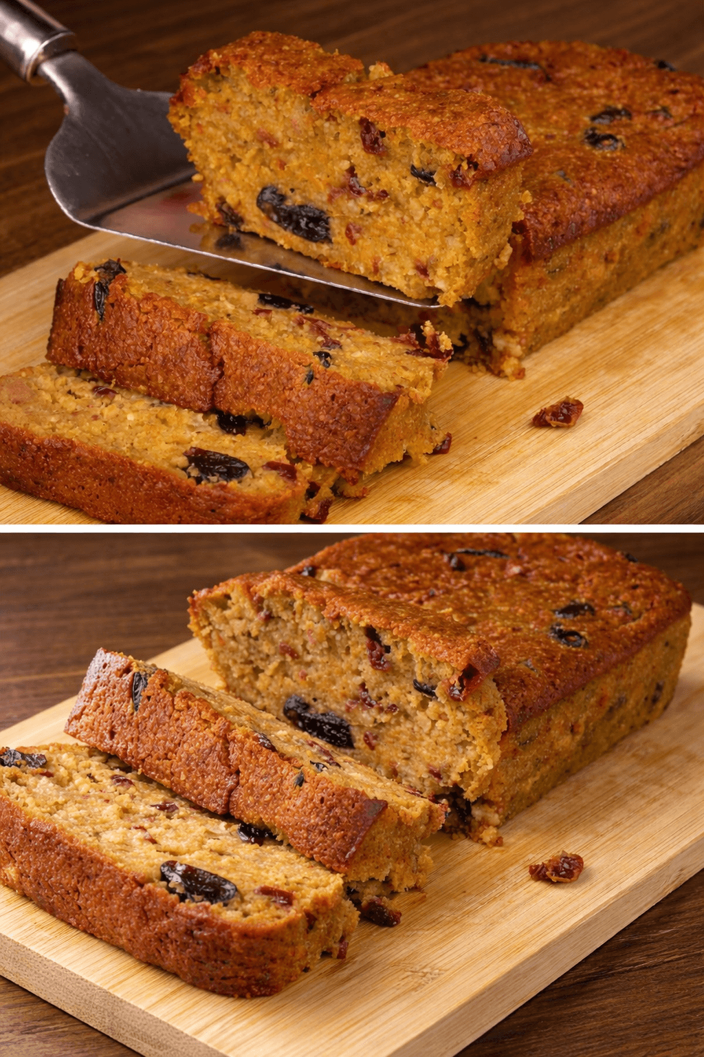 Plumcake di carote e frutta