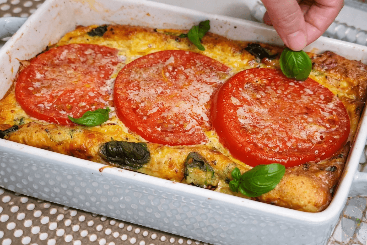 Sformato di uova e zucchine
