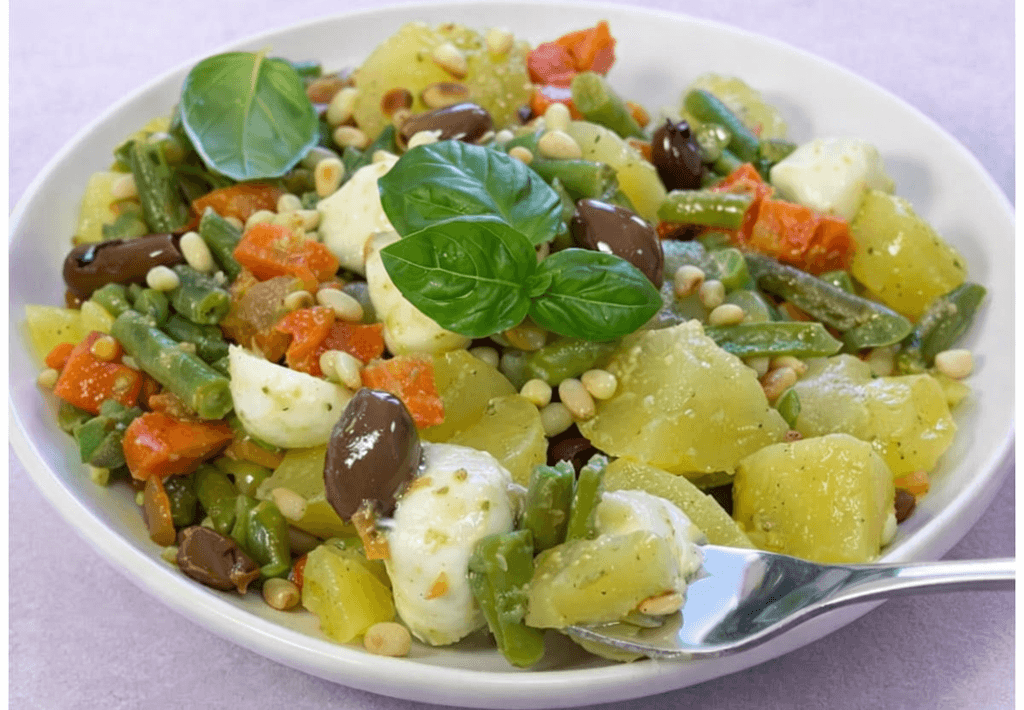 Insalata di patate e fagiolini