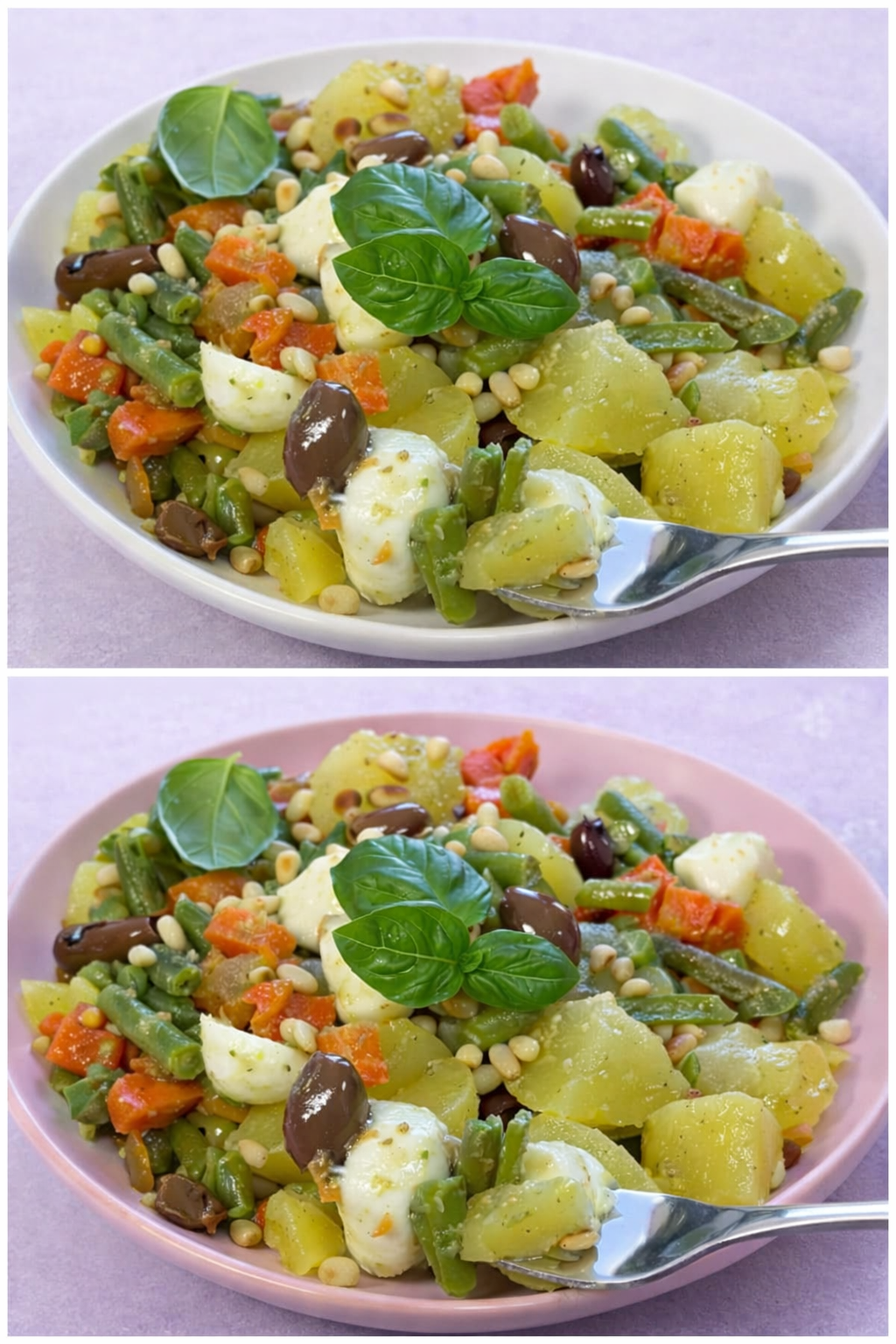 Insalata di patate e fagiolini