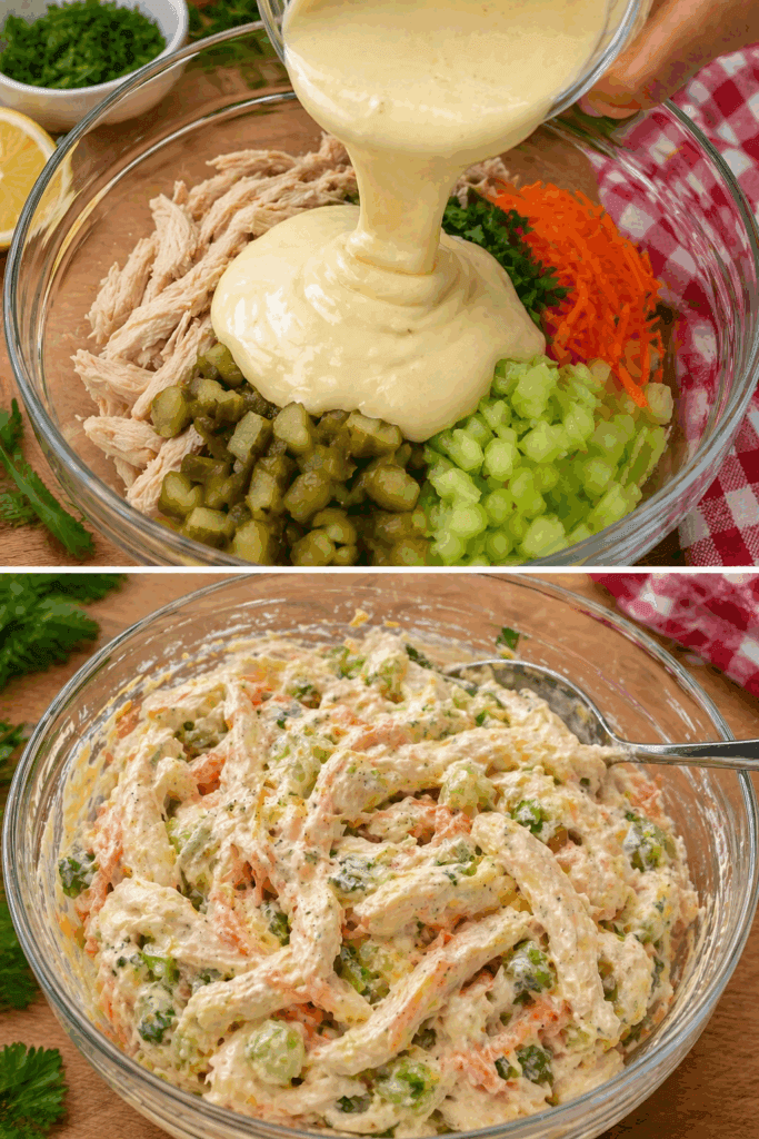 L’insalata di pollo con maionese leggera, la ricetta fresca e proteica che ti aiuta a restare in forma!