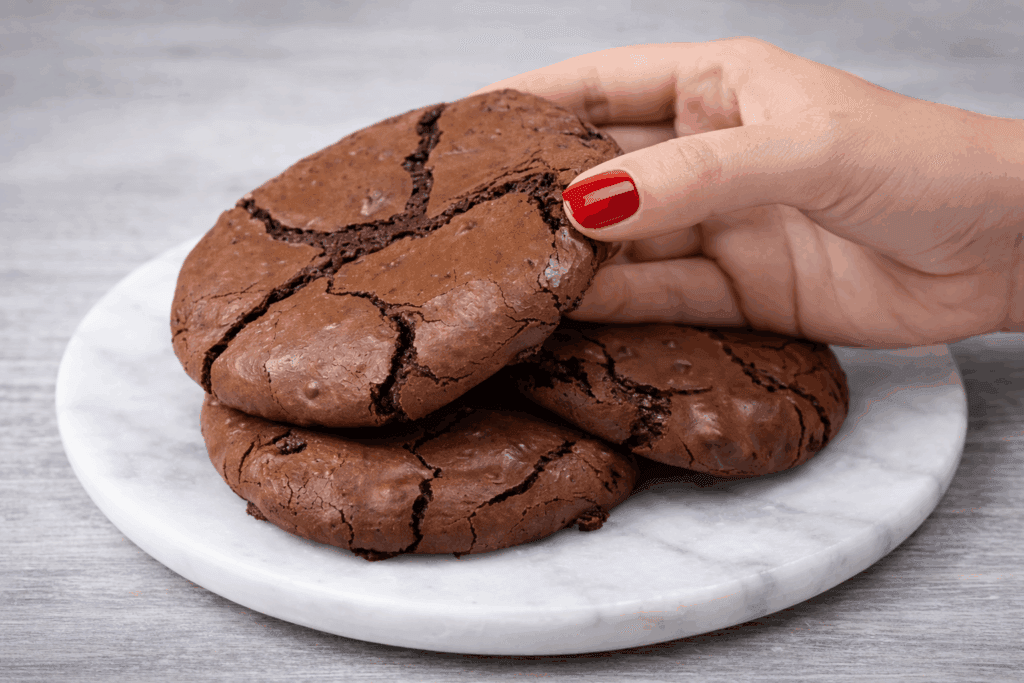 Mi sono messa a impastare in cucina e sono usciti fuori questi cookies al cioccolato con 5 ingredienti: golosi, ricchi di antiossidanti e perfetti per la colazione