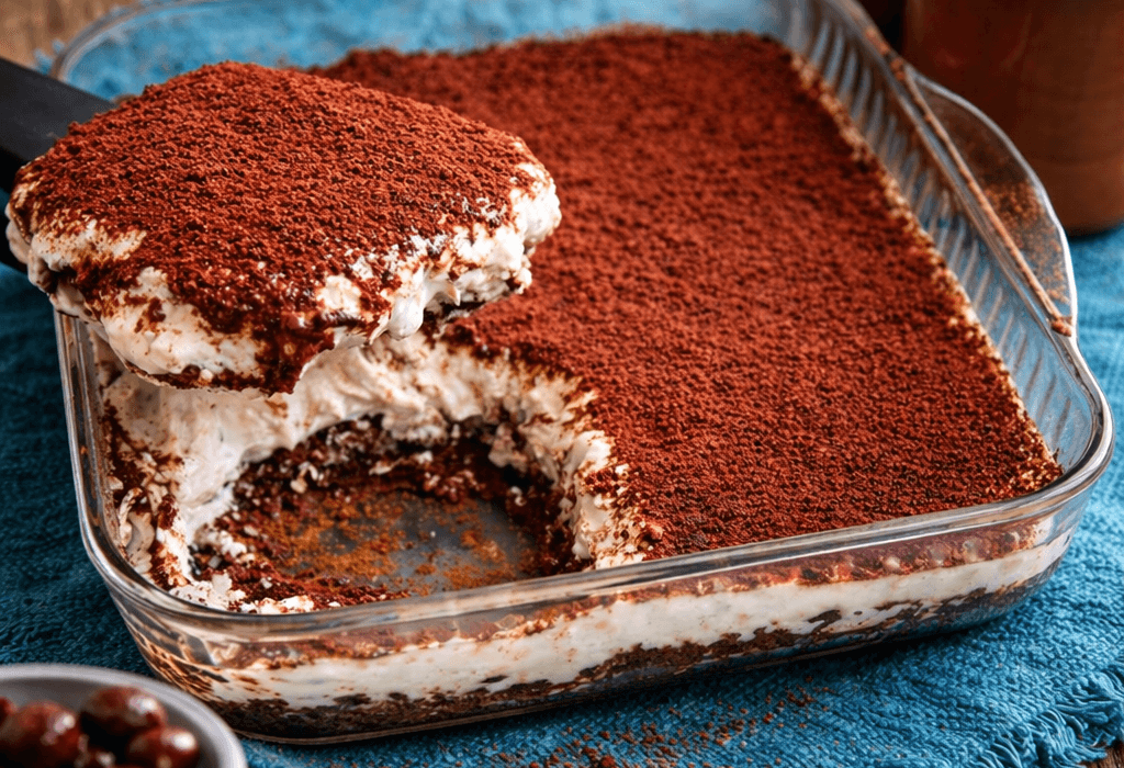 Tiramisù di avena e yogurt