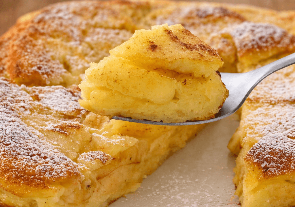 Frittata di mele in padella