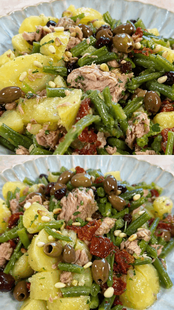 L’insalata di patate, fagiolini e tonno che ho portato in tavola oggi è finita subito, e il bello che nessuno la voleva!