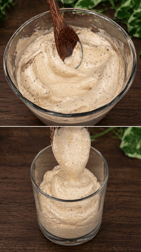 Spumone al caffè senza caffè solubile e con solo 30 kcal: congeli il caffè, frulli tutto e viene cremosissimo come una mousse gelata in pochi minuti!