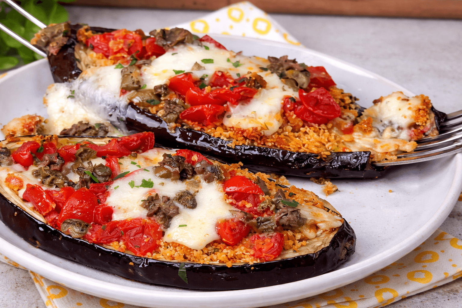 Melanzane gratinate al forno
