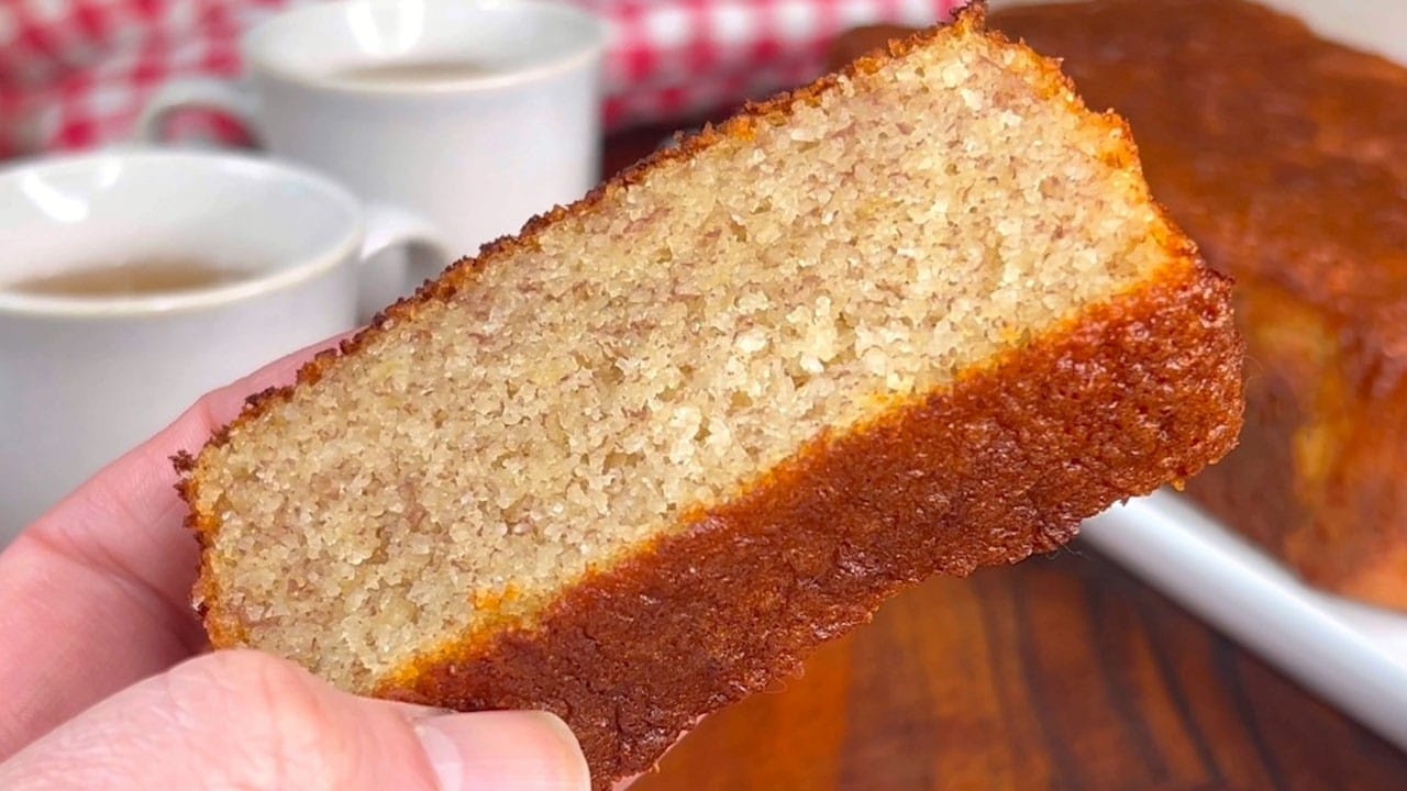 Torta di riso e banane