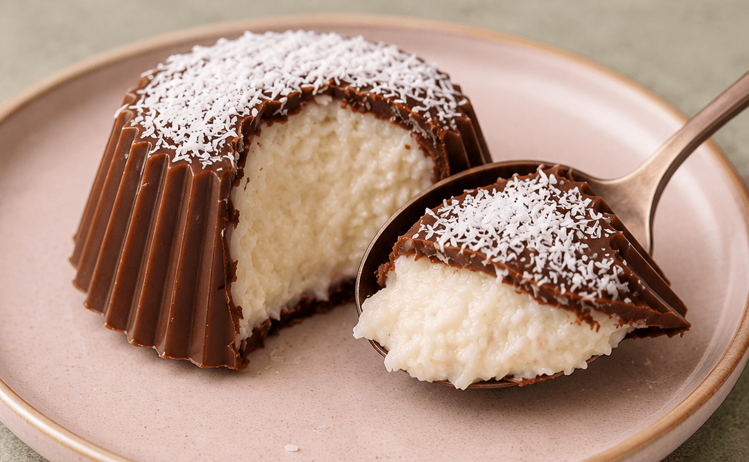 Dessert cocco e cioccolato