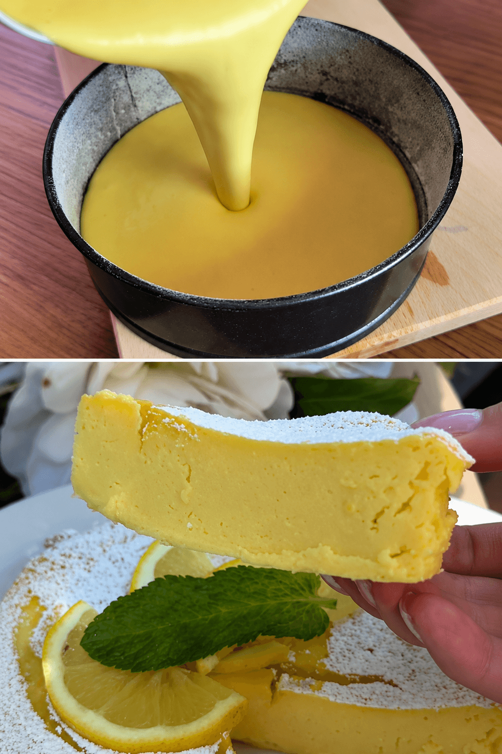 Torta ricotta e limone