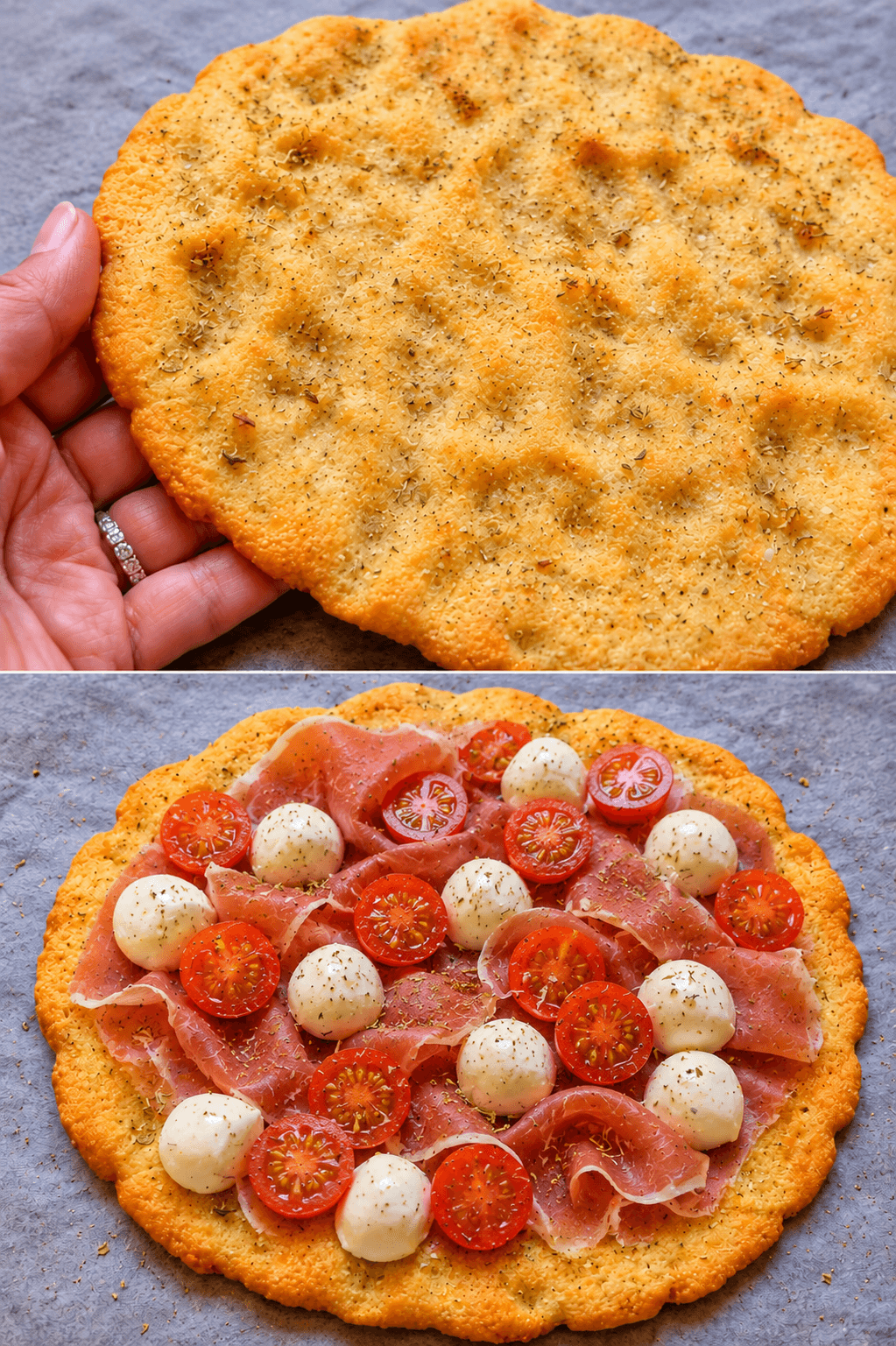 Focaccia keto senza farina
