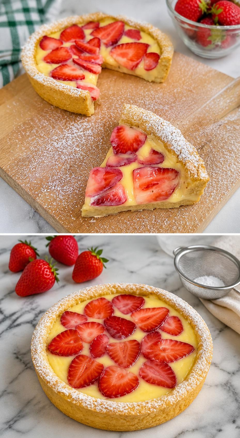 Crostata di fragole