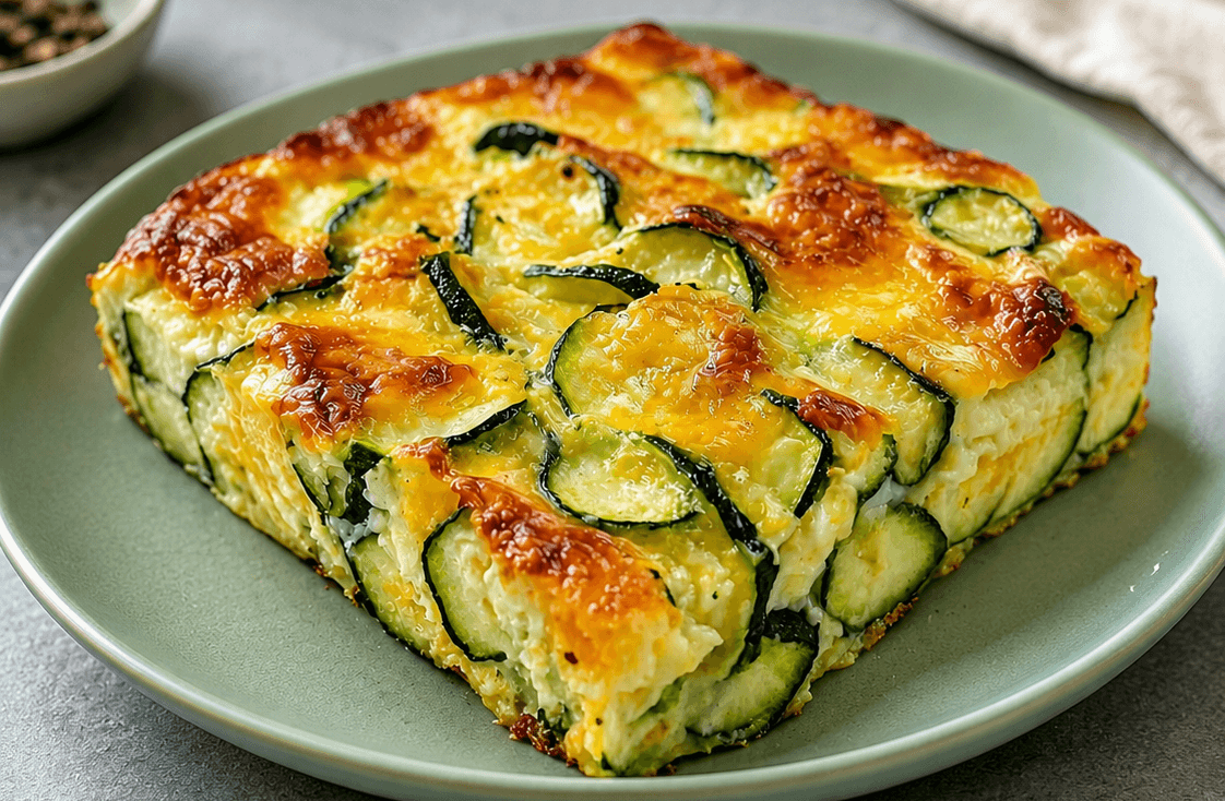 Torta salata di zucchine