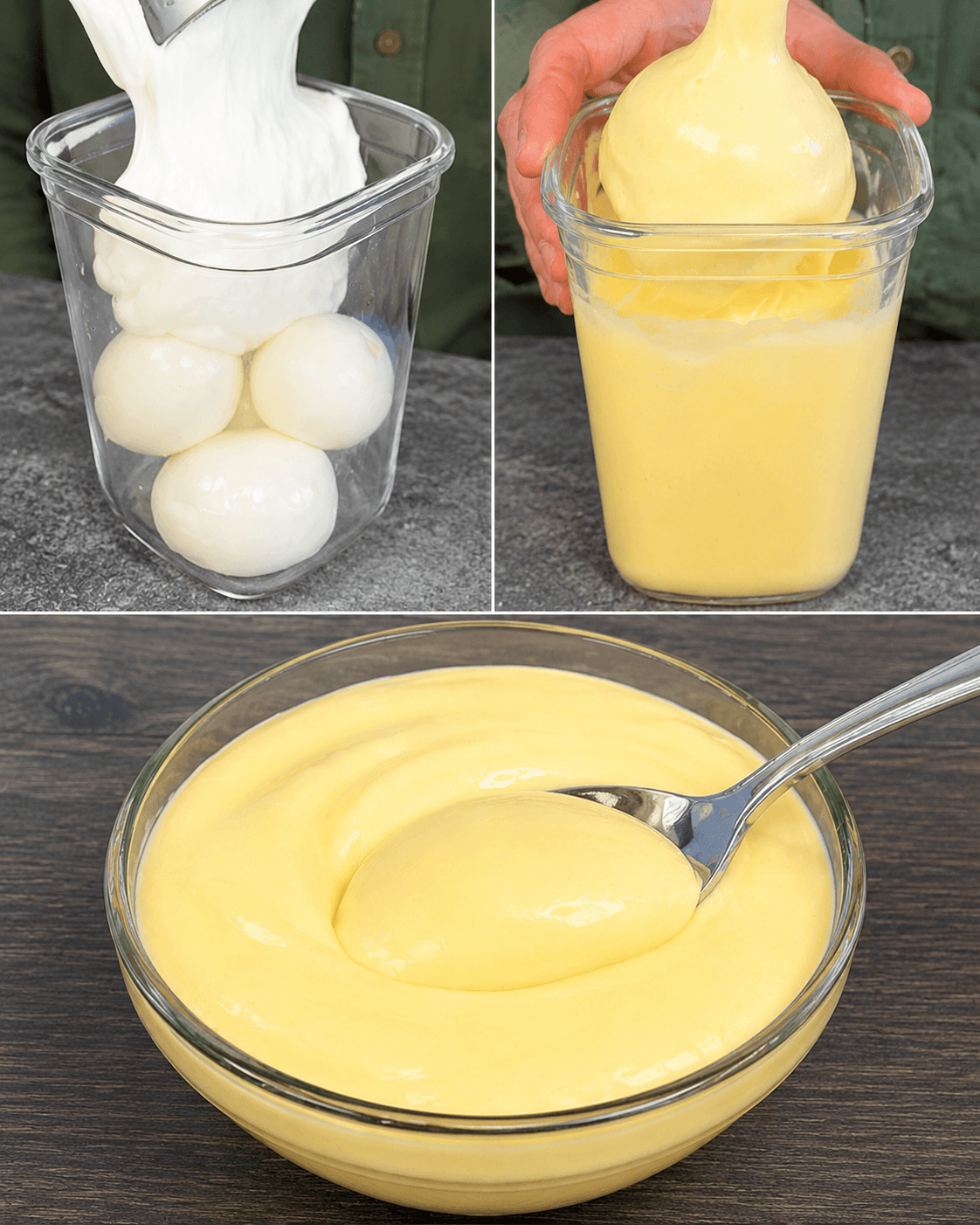 Maionese con uova sode e yogurt