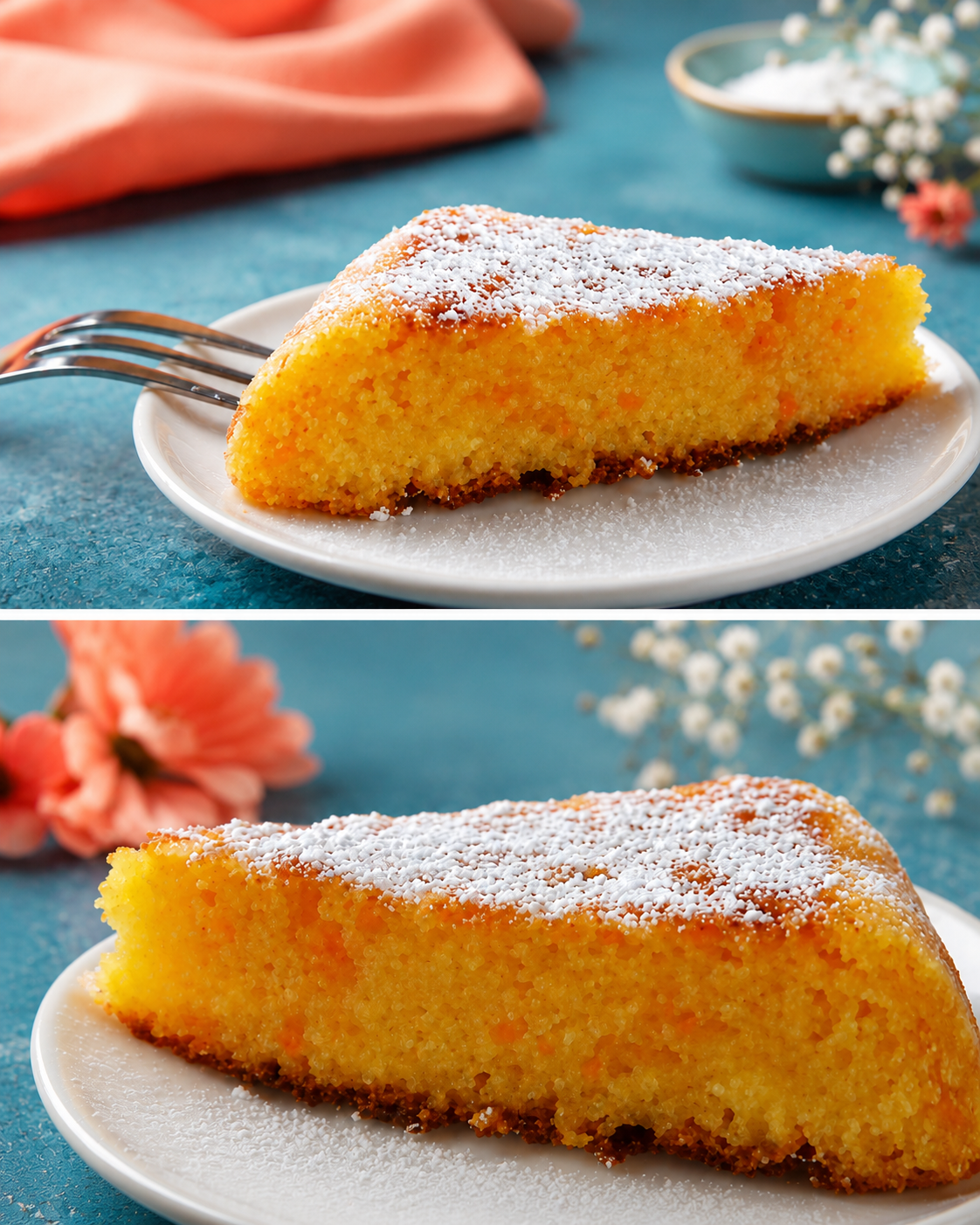 Torta di carote e yogurt