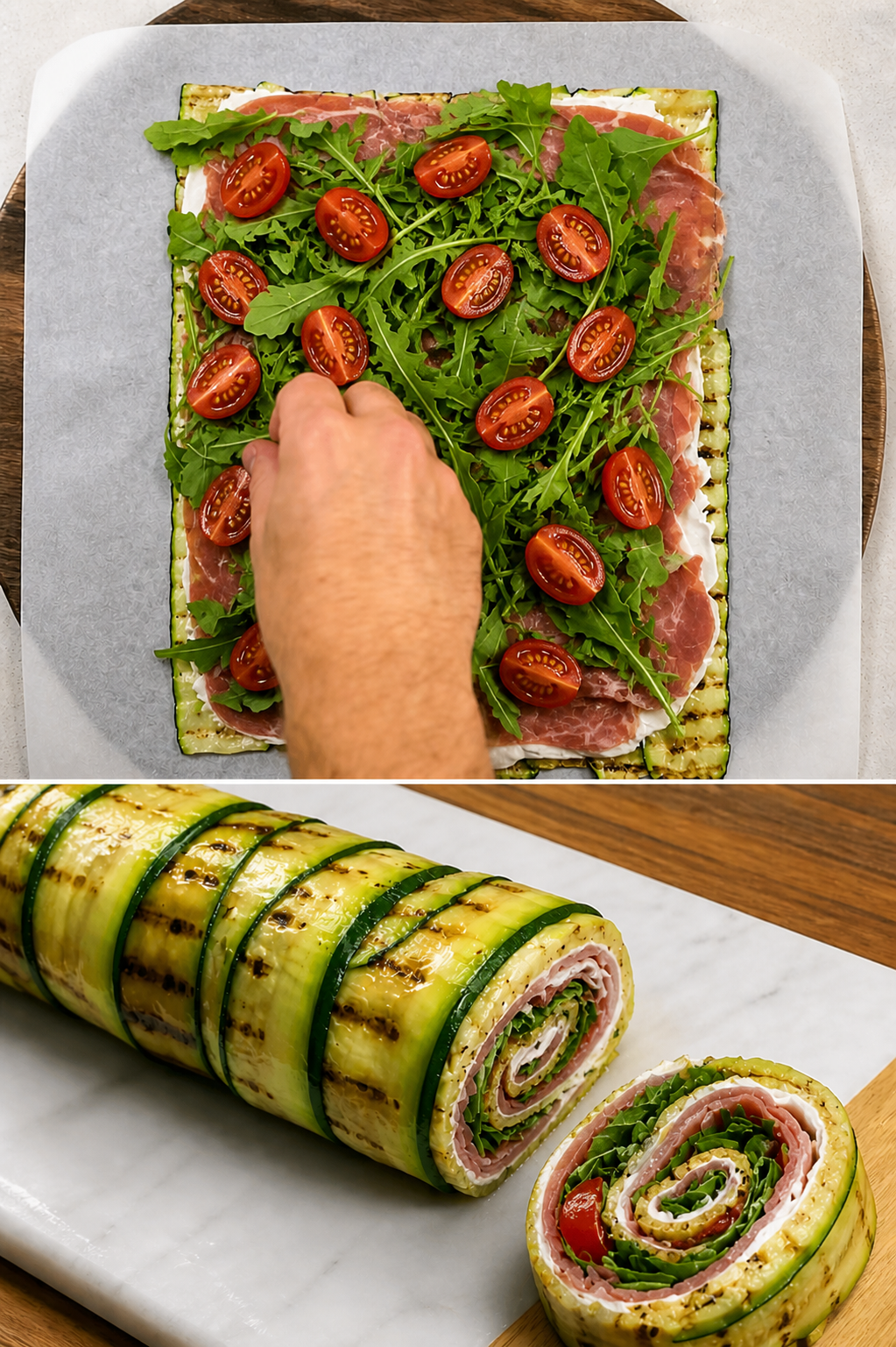 Rotolo di zucchine