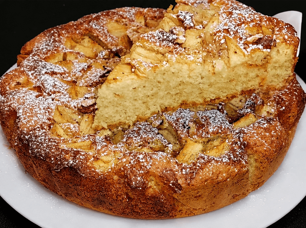 Torta di mele e yogurt