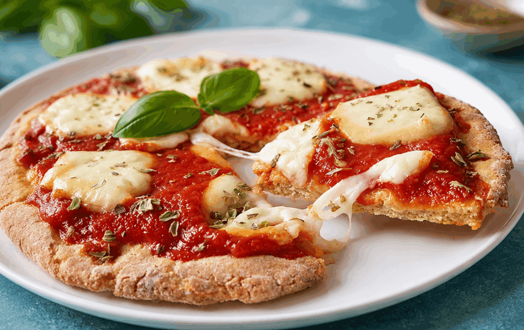 Questa ricetta mi ha salvato la cena in 20 minuti, la pizza proteica allo yogurt greco con più proteine ma sempre buona: non ti accorgi per nulla della differenza