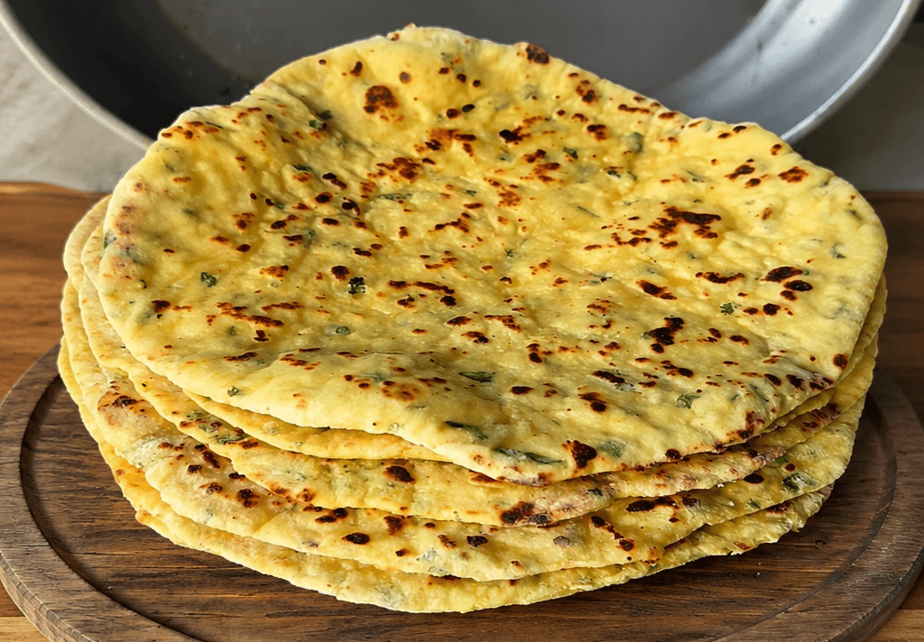 Piadine di patate e formaggio