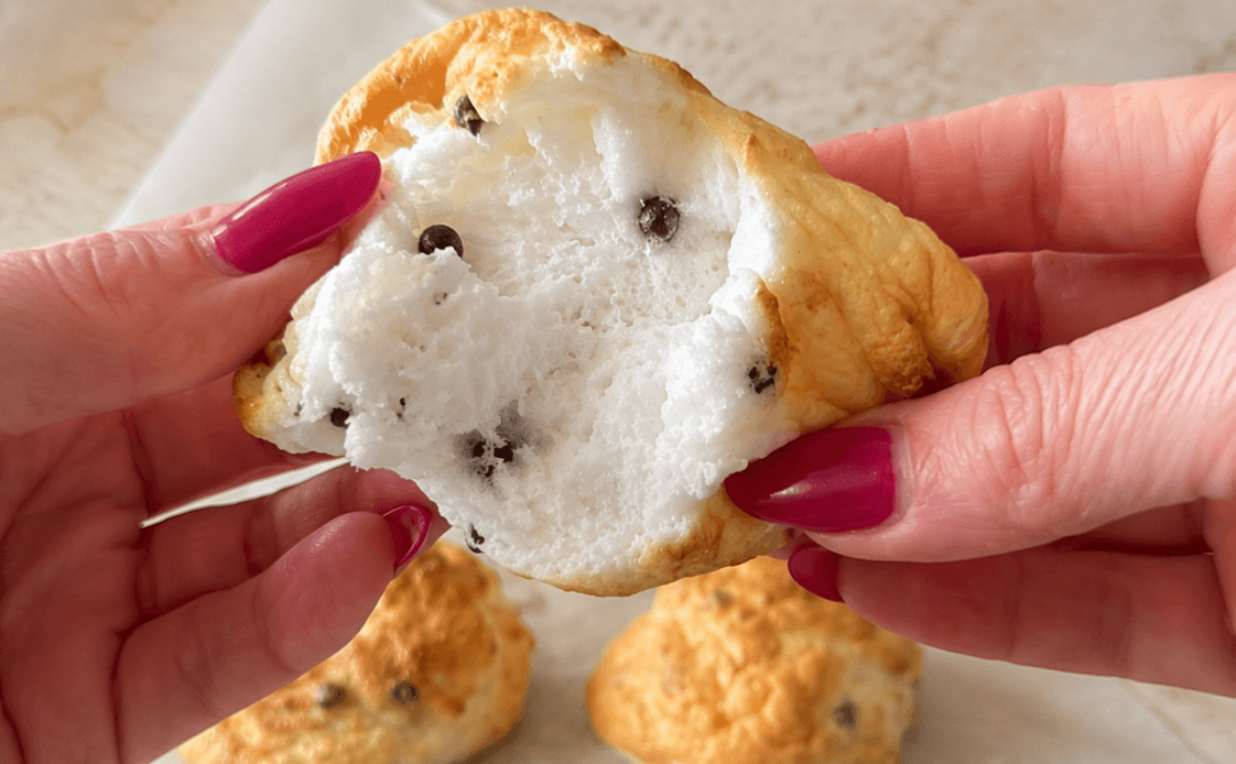 Dolcetti di albumi e cioccolato