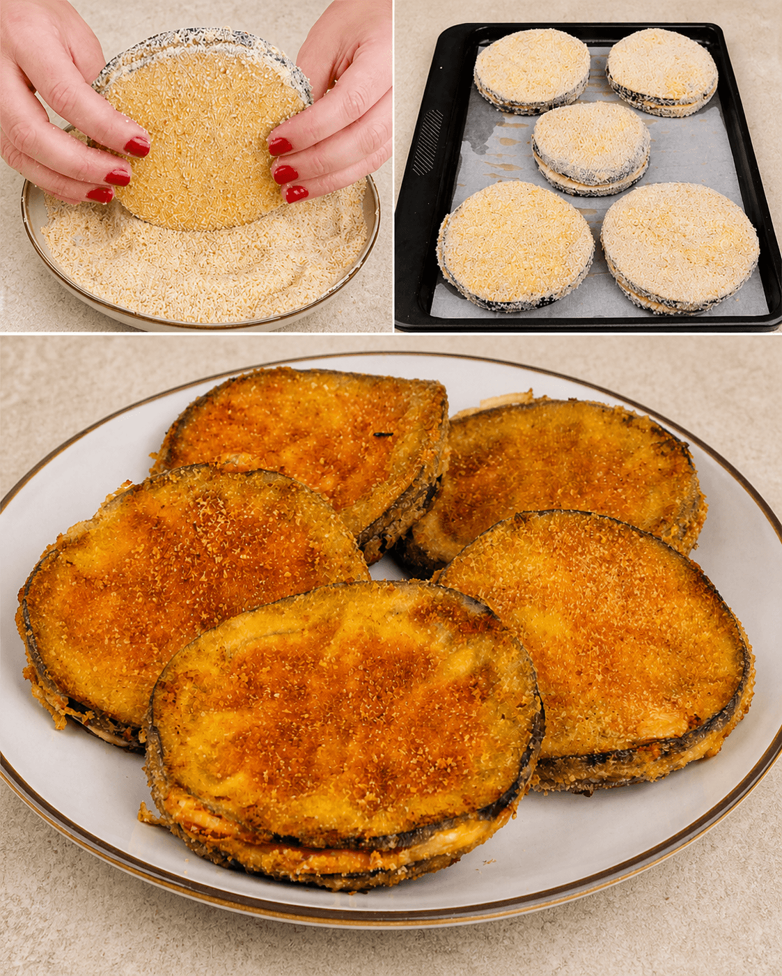 Cordon bleu di melanzane